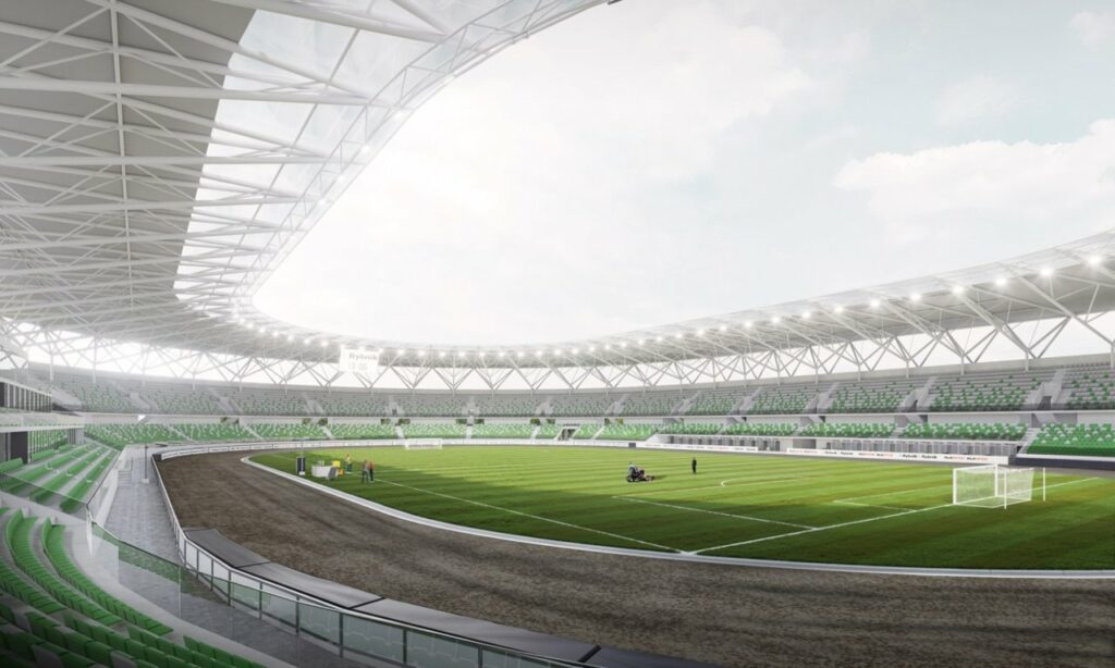 Tak będzie wyglądał stadion w Rybniku!